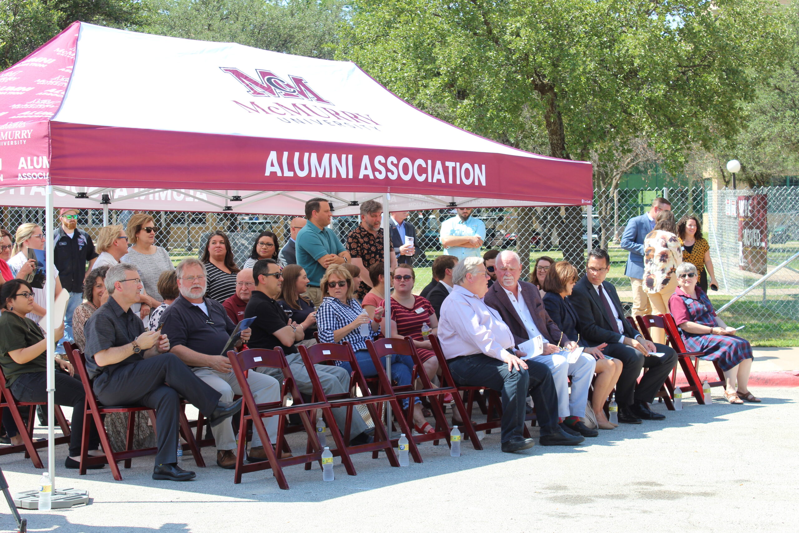 Alumni Association tent