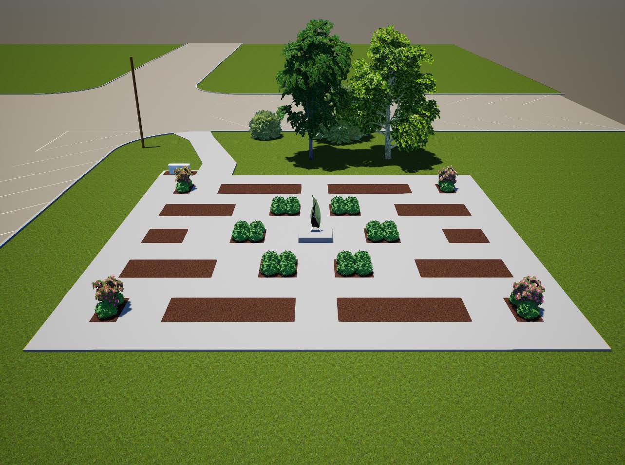 Iris Garden Plan