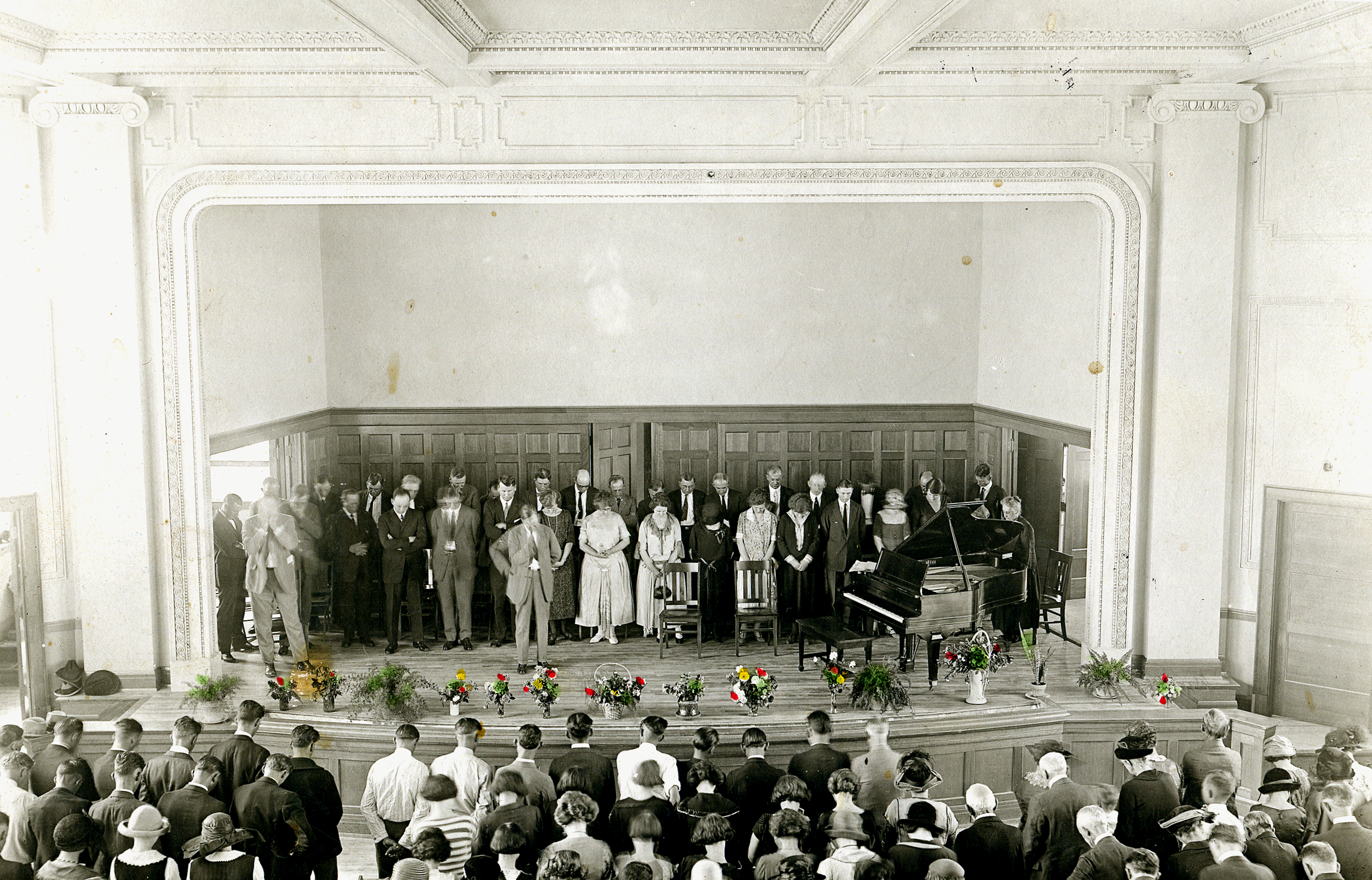 Opening Day 1923 Invocation by presiding elder Lane