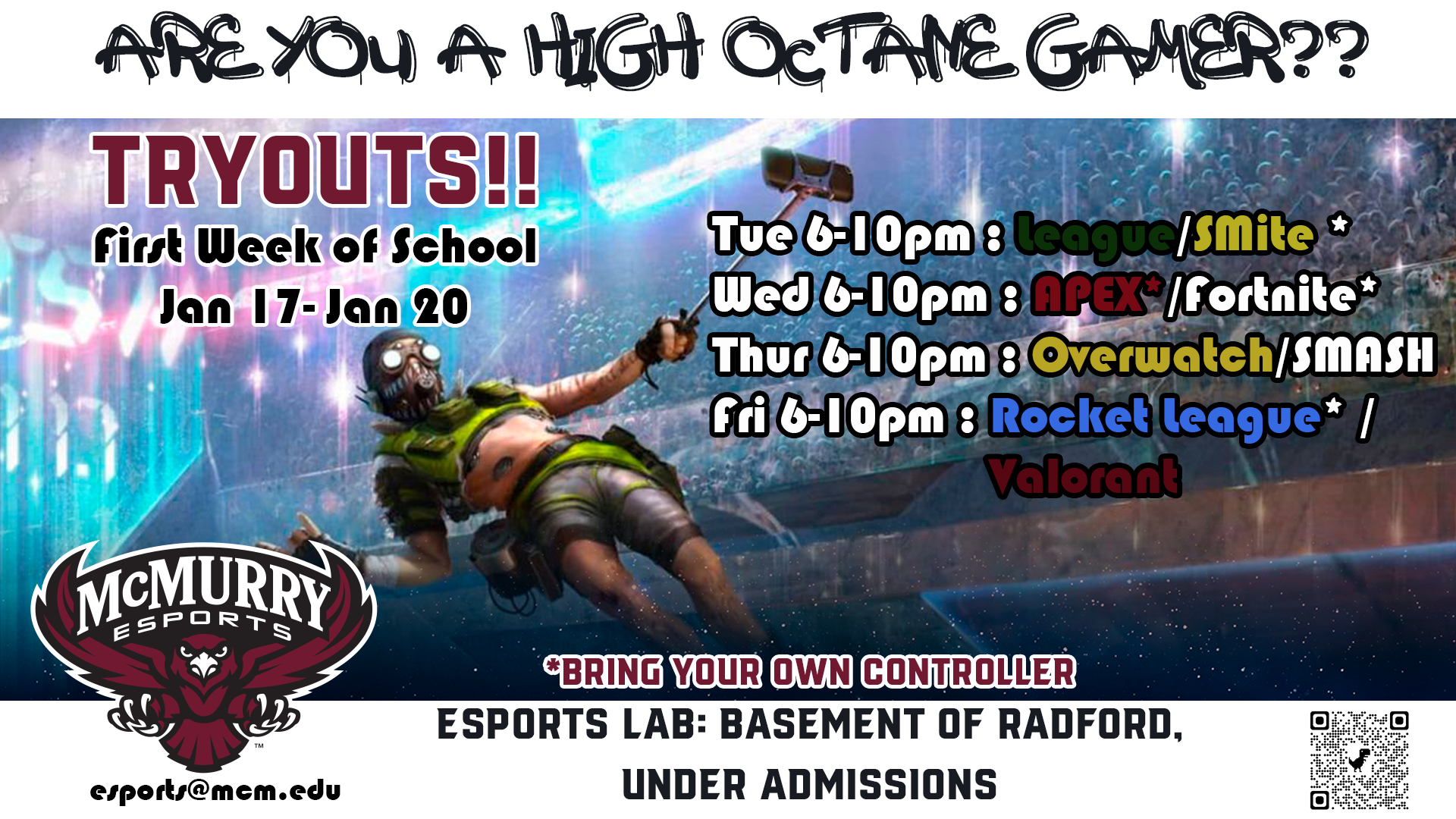 ESports Tryouts