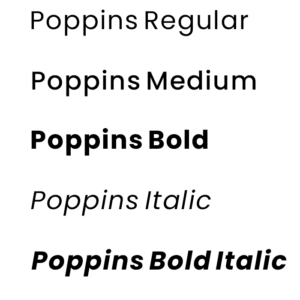 Poppins Font