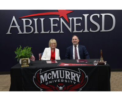 McMurry University and Abilene ISD Announce Automatic Admission Partnership